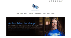 Desktop Screenshot of adamlehrhaupt.com