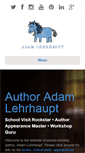 Mobile Screenshot of adamlehrhaupt.com
